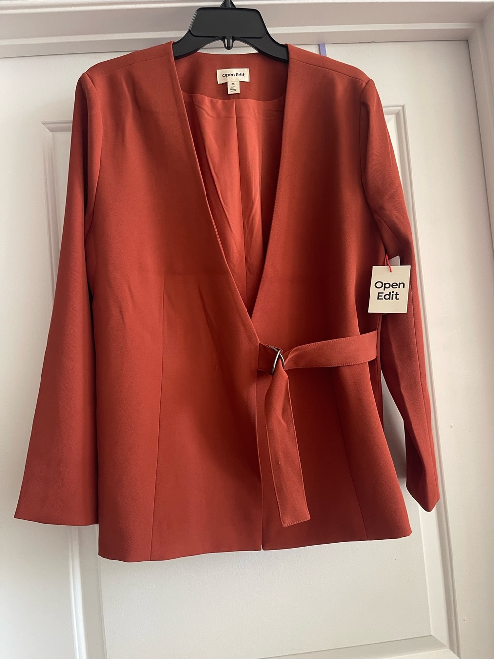 Women's Belted Wrap Jacket